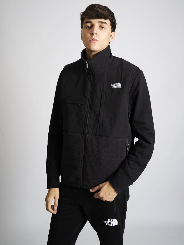 Gilet in Pile Nero