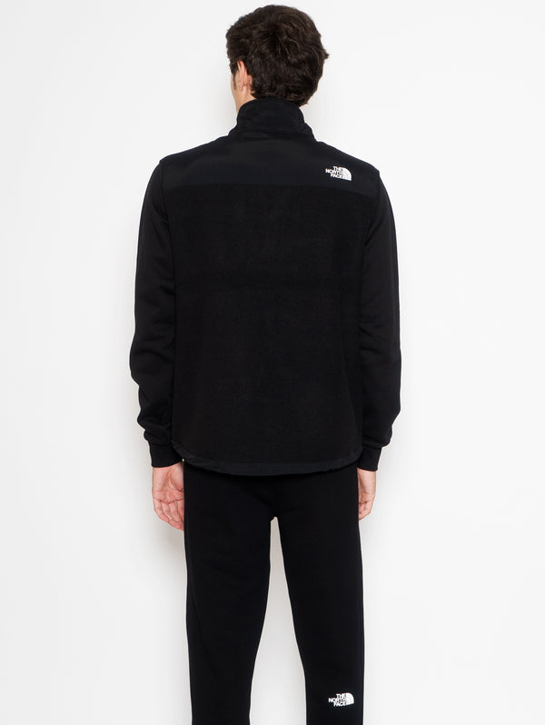 Gilet in Pile Nero