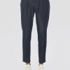 Pantaloni con Pince in denim Tiberio Blu