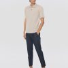Pantaloni con Pince in denim Tiberio Blu