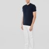 Pantaloni Ravello in Cotone Elasticizzato Bianco