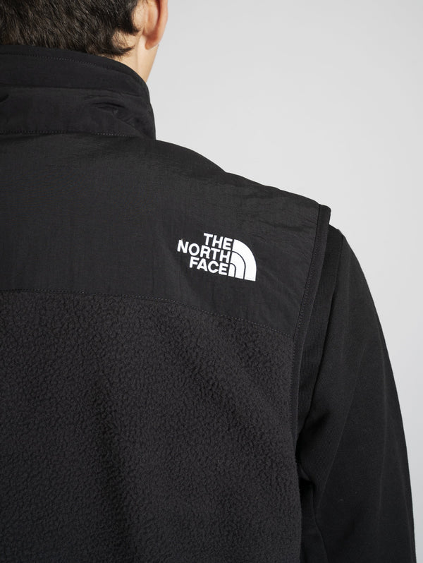 Gilet in Pile Nero