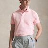 Polo Maniche Corte in Cotone Rosa