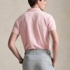 Polo Maniche Corte in Cotone Rosa