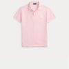 Polo Maniche Corte in Cotone Rosa