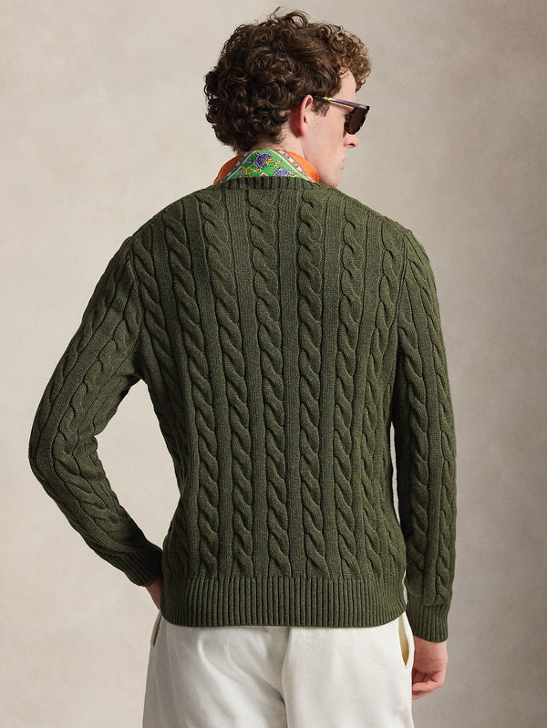 710775885542_5_600x.jpg Maglia in Cotone a Trecce Verde Militare
