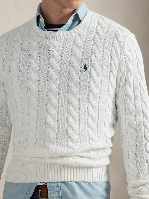 710775885_44_600x.jpg Maglia in Cotone a Trecce Bianco