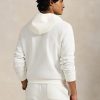Felpa con Cappuccio e Zip in Maglia Doppia Bianco