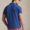 Polo Maniche Corte in Cotone Blu