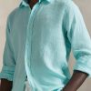 710966294510-_6_600x.jpg Camicia in Lino Custom Fit Verde Acqua