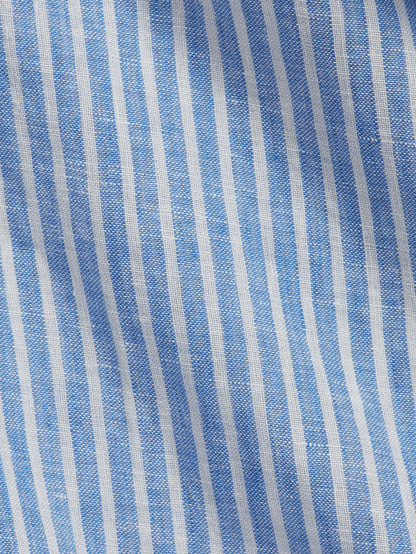710982143-001_8_600x.jpg Camicia in Lino Custom Fit a Righe Blu/Bianco