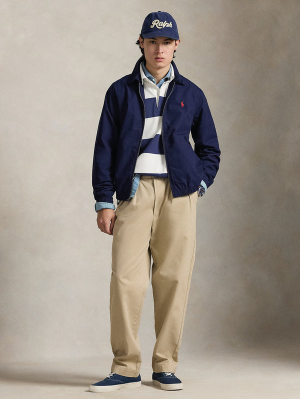 710A12636005_3_600x.jpg Giacca in Popeline di Cotone Bayport Blu