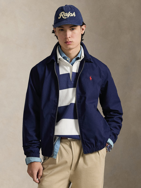 710A12636005_6_600x.jpg Giacca in Popeline di Cotone Bayport Blu