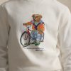 710B14616001_5_600x.jpg Felpa Girocollo con Polo Bear Bianco