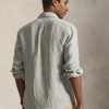 710B15594-001-_6_600x.jpg Camicia in Lino Custom Fit a Righe Verde/Bianco