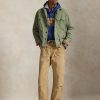 710P03885_3_600x.jpg Overshirt in Cotone Canvas Vintage Verde