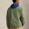 710P03885_4_600x.jpg Overshirt in Cotone Canvas Vintage Verde