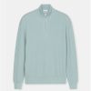 86063-97P-22_600x.jpg Maglia Mezza Zip in Cotone e Cashmare Acqua