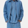 C87024-18S-2T_0_600x.jpg Giacca Denim in Indaco Uniforme Blu