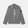 ECONYL_PEARL_GREY_3_600x.jpg Overshirt in Nylon Metal Grigio Perla
