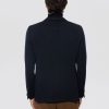 Giacca Doppio Petto in Punto Milano Blu