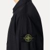 Overshirt in Ripstop di Cotone Organico Nero