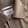 Overshirt con Tasca sul Petto Beige