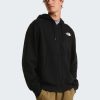 Felpa con Cappuccio e Zip Simple Dome Nero
