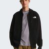 Felpa con Cappuccio e Zip Simple Dome Nero