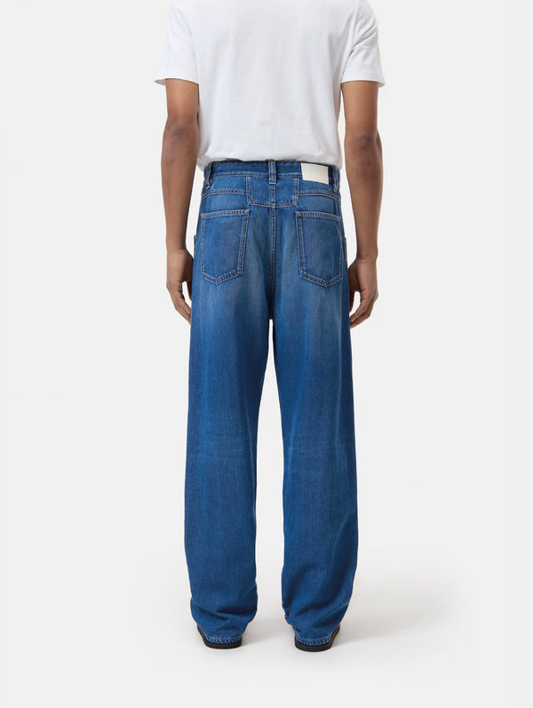 Denim con Gamba Dritta X-Tend Blu