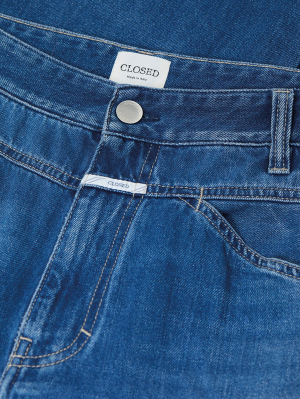 Denim con Gamba Dritta X-Tend Blu