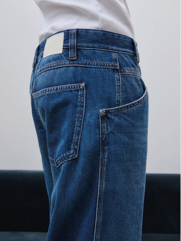 Denim con Gamba Dritta X-Tend Blu