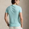 T-shirt Girocollo Custom Slim Fit Acqua