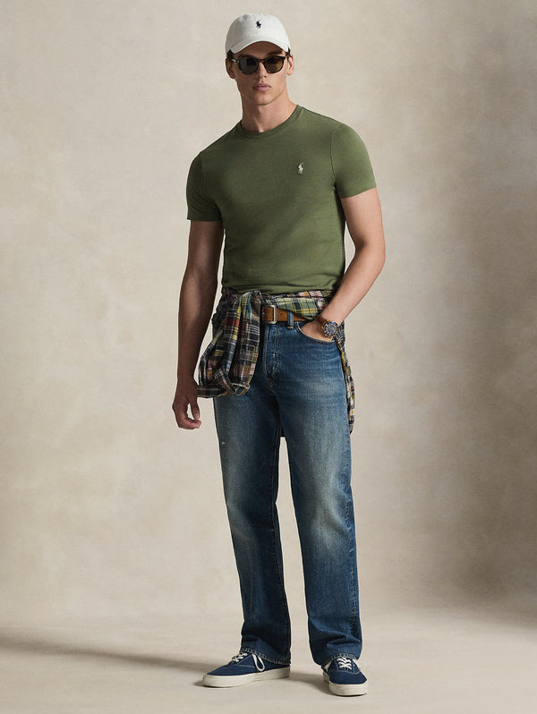 T-shirt-Girocollo-Custom-Slim-Fit-MILITARE_3_600x.jpg T-shirt Girocollo Custom Slim Fit Verde
