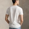 T-shirt Custom Slim con Polo Bear in Bici Bianco