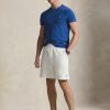 T-shirt Girocollo Custom Slim Fit Azzurro