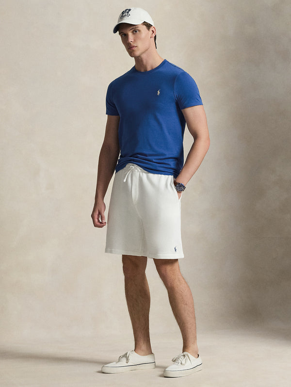 T-shirt Girocollo Custom Slim Fit Azzurro