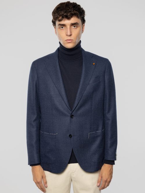 TryMe-546_600x.jpg Giacca Sfoderata in Pura Lana Blu Melange