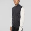 Gilet in Lana taglio Bomber Antracite