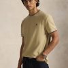 beige_piquet_2_600x.jpg T-shirt in Jersey Mesh Classic Fit Beige
