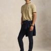 beige_piquet_3_600x.jpg T-shirt in Jersey Mesh Classic Fit Beige