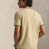 beige_piquet_4_600x.jpg T-shirt in Jersey Mesh Classic Fit Beige