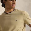 beige_piquet_6_600x.jpg T-shirt in Jersey Mesh Classic Fit Beige