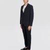 Blazer in Tessuto Stretch Surflex Blu Notte