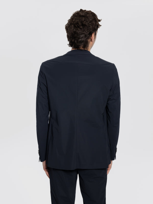 Blazer in Tessuto Stretch Surflex Blu Notte