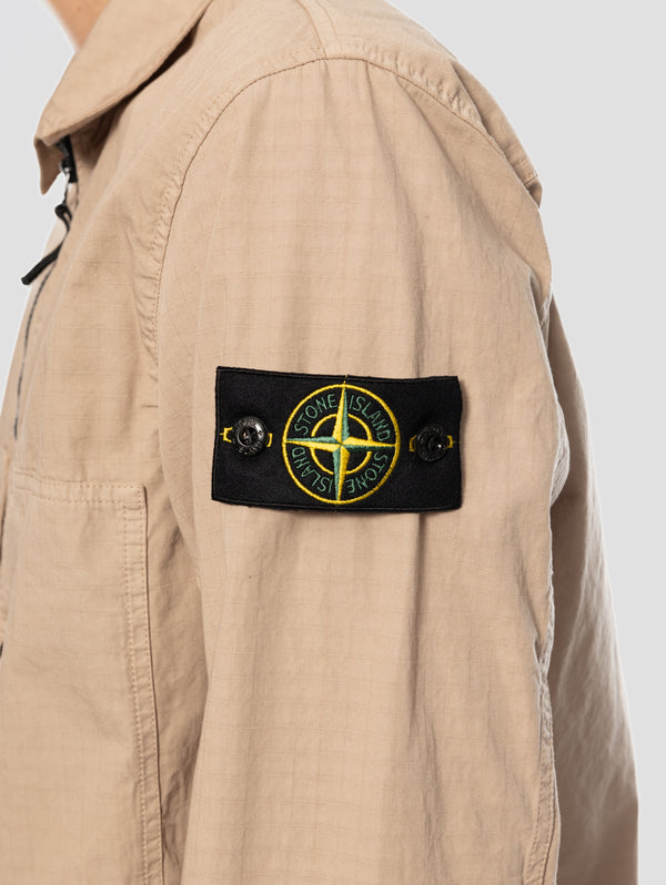 image-11_81dd40ca-95d4-4b68-a54d-06aa6b52d966_600x.jpg Overshirt in Ripstop di Cotone Organico Deserto