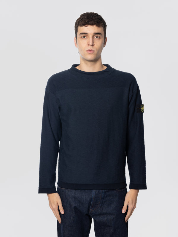 image-128_004cf530-f98b-428f-90e4-4873a248746c_600x.jpg Maglione con Collo a Cratere in Cotone Blu