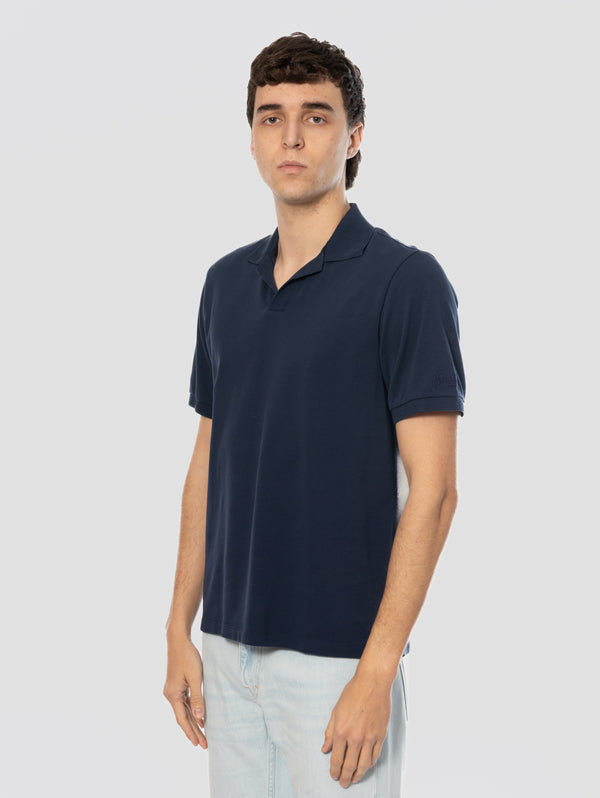image-133_2c49660a-4bb3-49a8-b209-de8b49bfcfa4_600x.jpg Polo in Piqué di Cotone Blu Navy