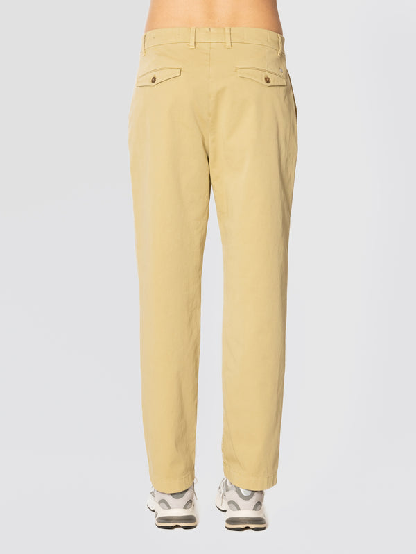 image-138_ae7b8f42-7f1a-478f-a93f-42b8af717ab7_600x.jpg Pantaloni in Twill di Cotone a Vita Alta Beige