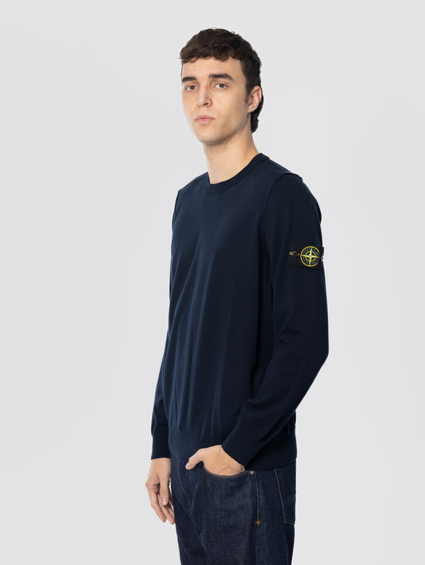 image-143_e53ce944-0c61-497d-8d8e-85dd043075d5_600x.jpg Maglione Girocollo in Cotone Finezza 14 Blu